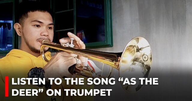 Listen to the song “As The Deer” on trumpet