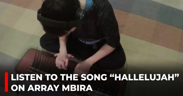 Listen to the song “Hallelujah” on Array Mbira