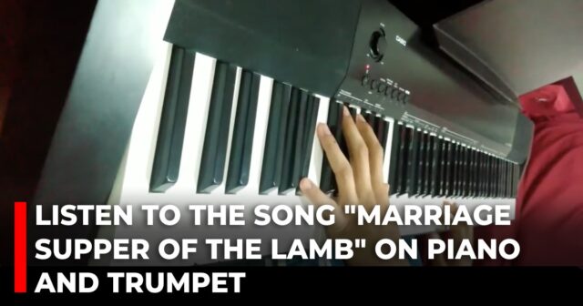 Listen to the song Marriage supper of the Lamb on piano and trumpet